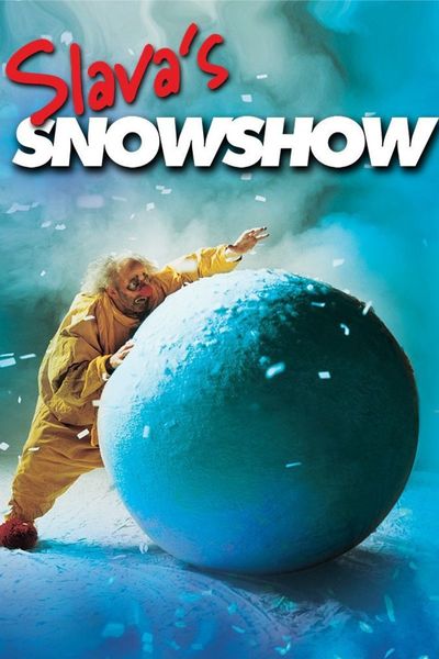 Spectacle Slava’s Snowshow avec tempête de neige et clowns à l'Espace St-Denis Montréal.