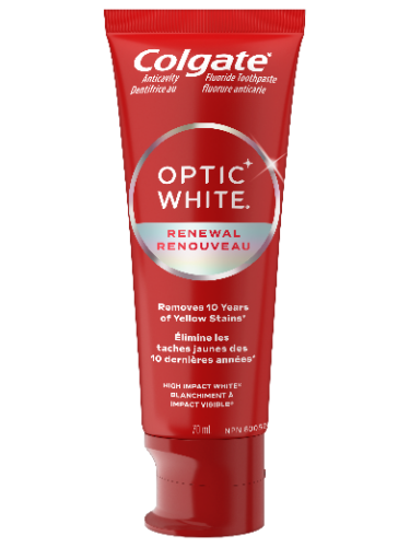 Découvrez le nouveau dentifrice Colgate Optic White Renouveau