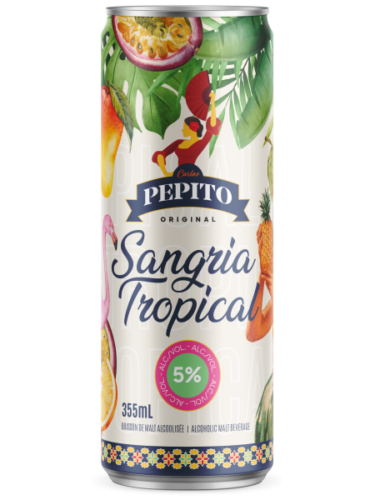 Découvrez la nouvelle Pepito Sangria Tropicale : une explosion de saveurs pour cet été !