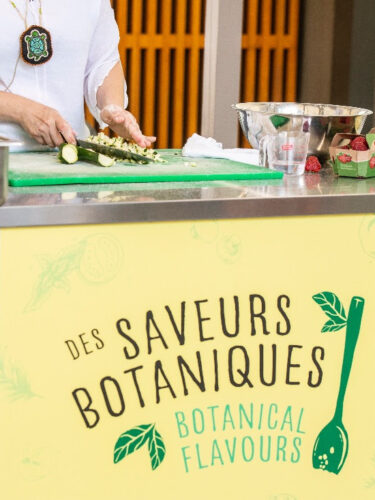 « Des saveurs botaniques » au jardin botanique de Montréal