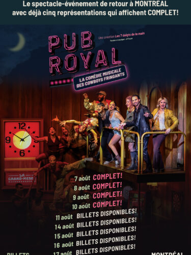 Pub Royal, la comédie musicale