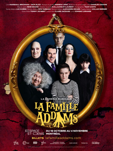 La Famille Addams : un vent d’humour noir sur scène