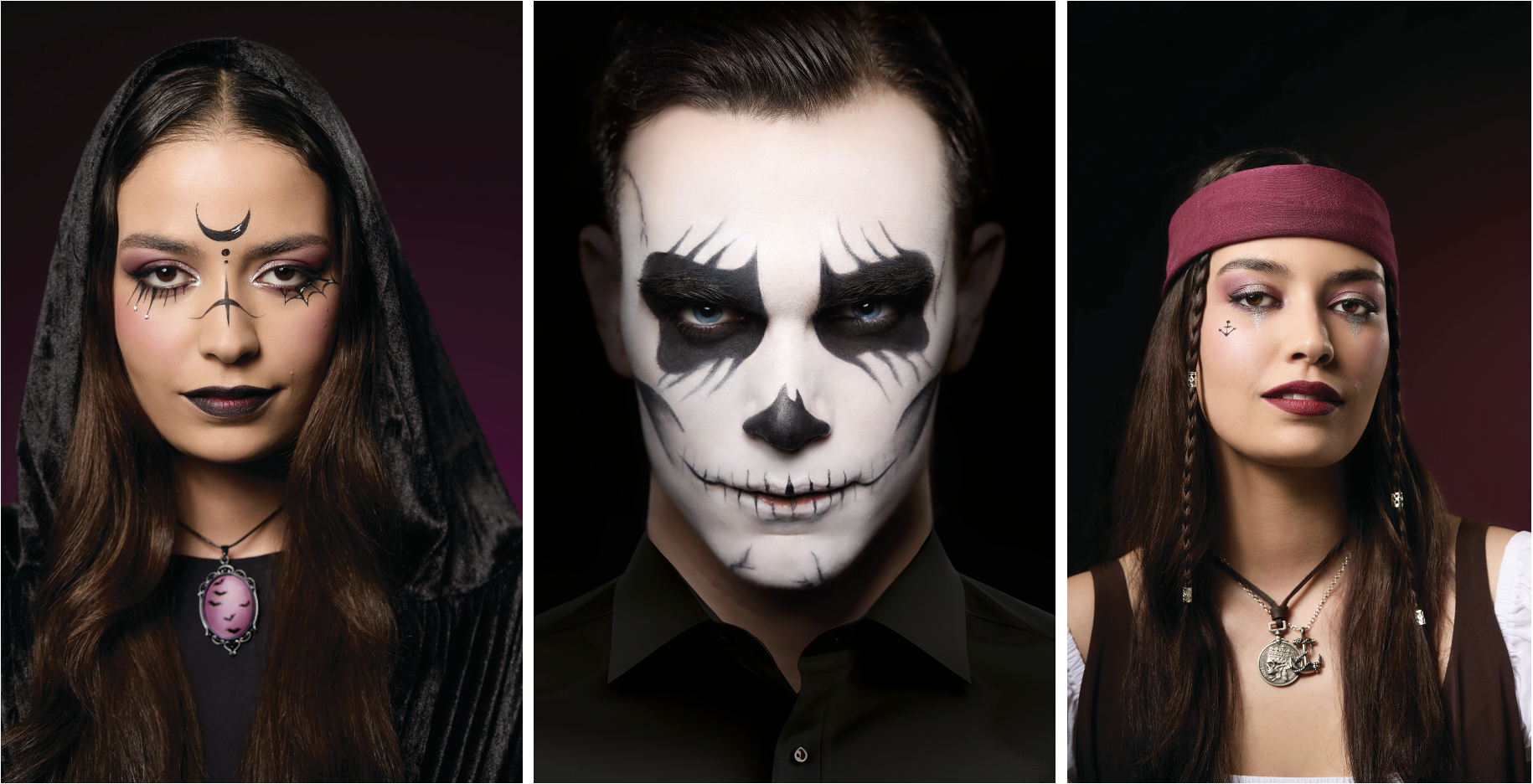 Annabelle Halloween 2025 - produits, look sorcière, look squelette, look pirate