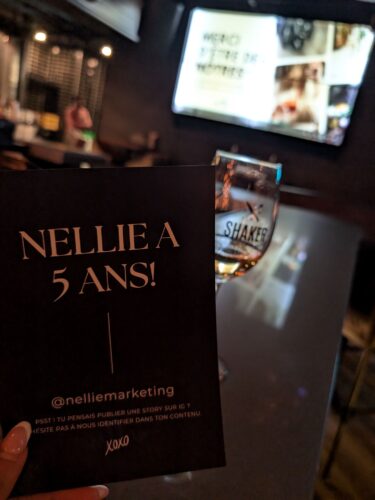 Nellie Marketing fête ses 5 ans au Shaker St-Laurent !