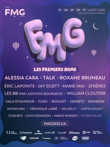Alessia Cara, TALK et Roxane Bruneau au FMG 2025 à Gatineau