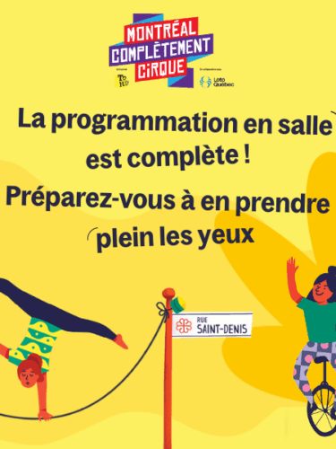 MONTRÉAL COMPLÈTEMENT CiRQUE 2025 : une programmation audacieuse et renversante !