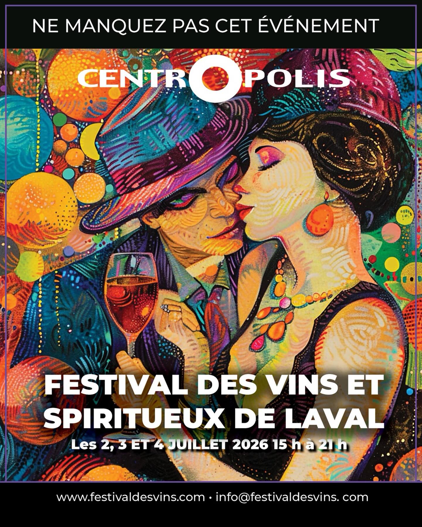 Festival des vins et spiritueux de Laval 2026