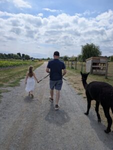 Famille au Verger Champêtre Granby