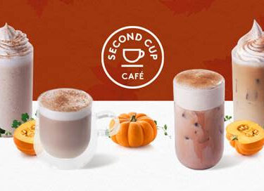 Second Cup Café célèbre l’automne avec des saveurs à la citrouille