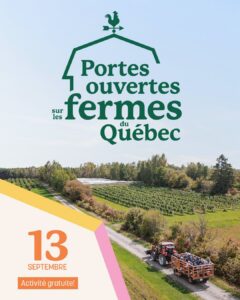 Portes ouvertes des fermes du Québec : découvrez le terroir