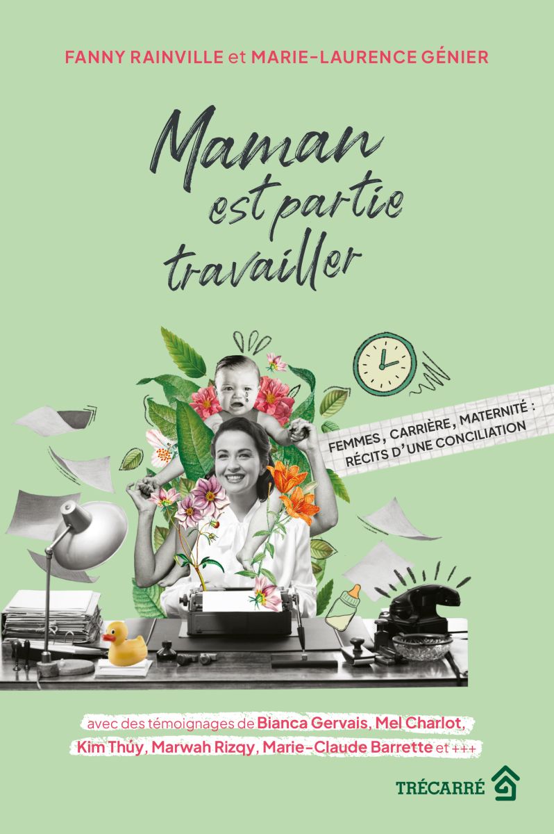 Couverture du livre Maman est partie travailler