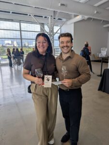William Emond et Meve Lanthier événement Le RDV, 2e édition Centre des sciences de MTL