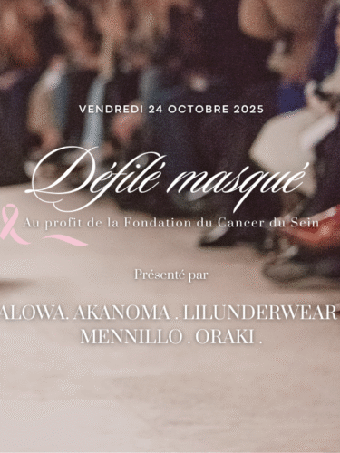 Défilé masqué 2025 : la mode au service d’une belle cause