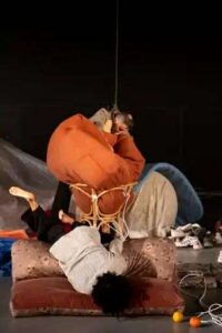 Photo du spectacle How to Save a Dear Friend à ESPACE GO – Mireille Selwanes Tawfik sur scène