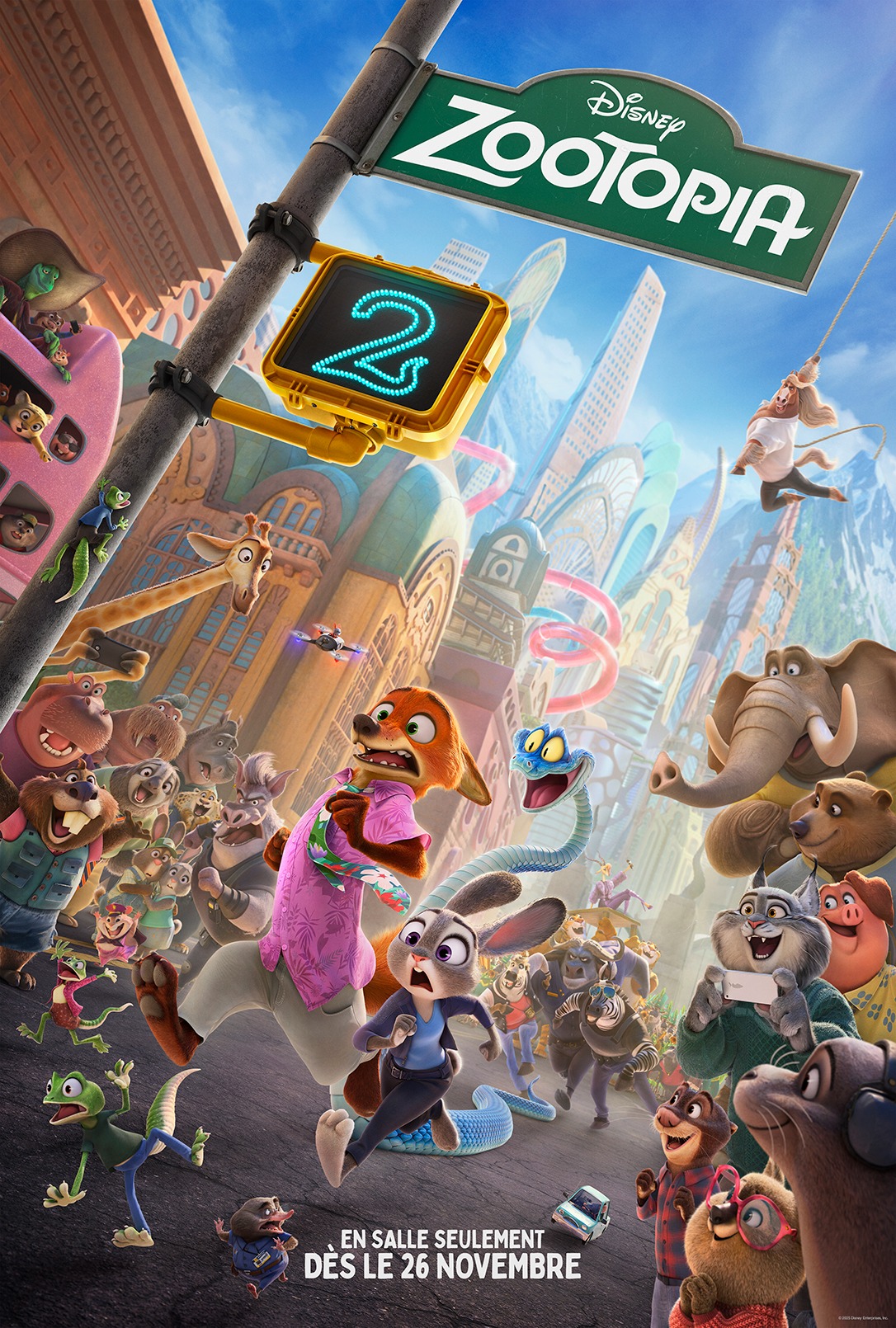 Affiche du film Zootopia 2 (2025)