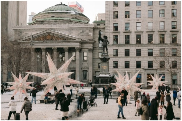 Illuminations du Vieux-Montréal historique et féérique 2025-2026