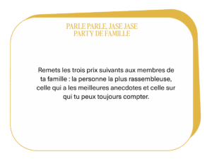 extrait de Parle Parle Jase Jase party