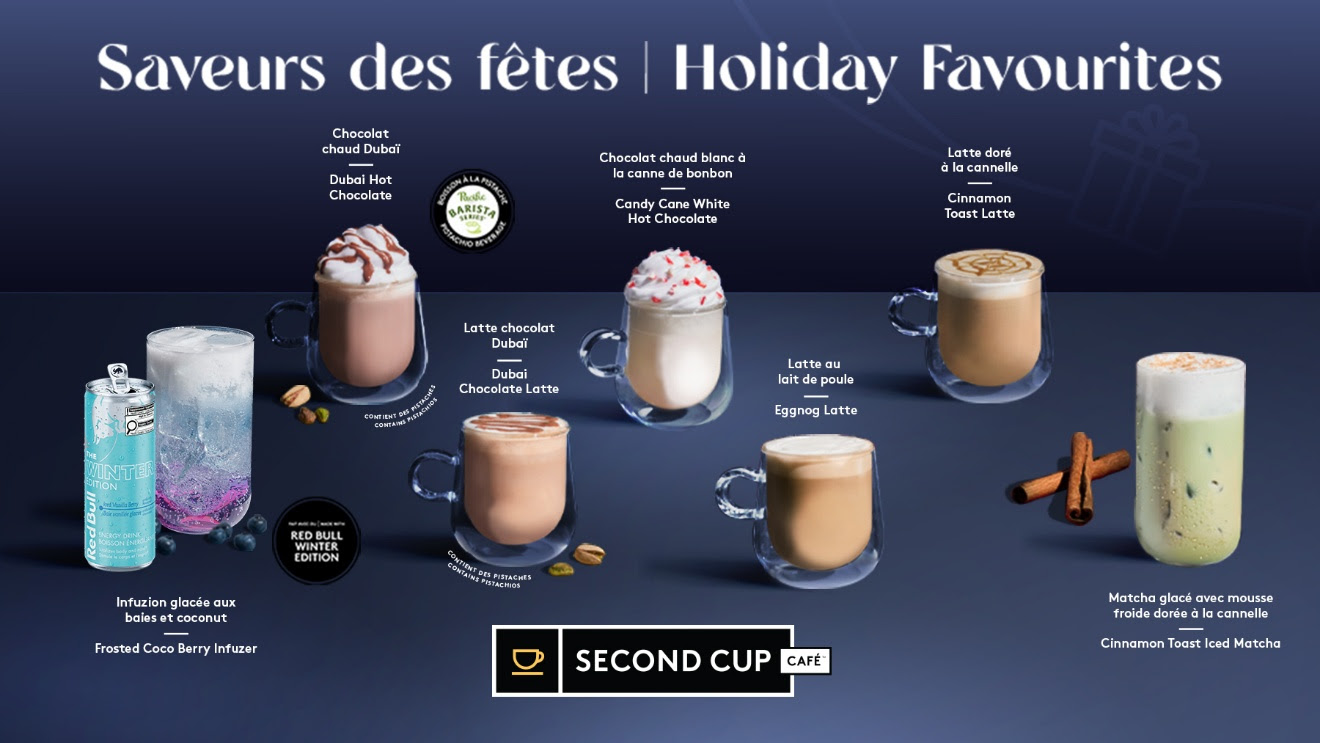 Second cup temps des Fetes
