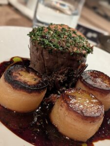 Menu du réveillon du Jour de l’An 2025 au restaurant Yama à Montréal