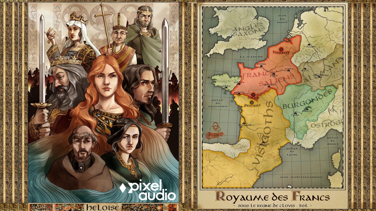 Le pari d’Héloïse Pixel Audio – série audio immersive avec ambiance historique