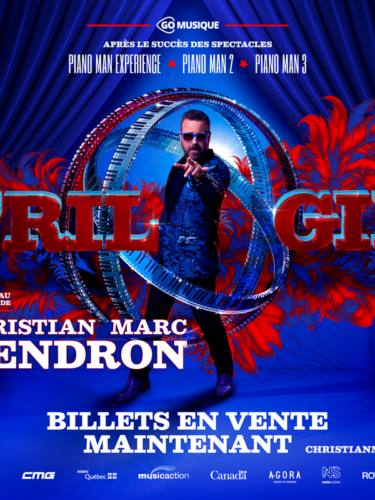 Christian Marc Gendron arrive avec TRILOGIE en 2026