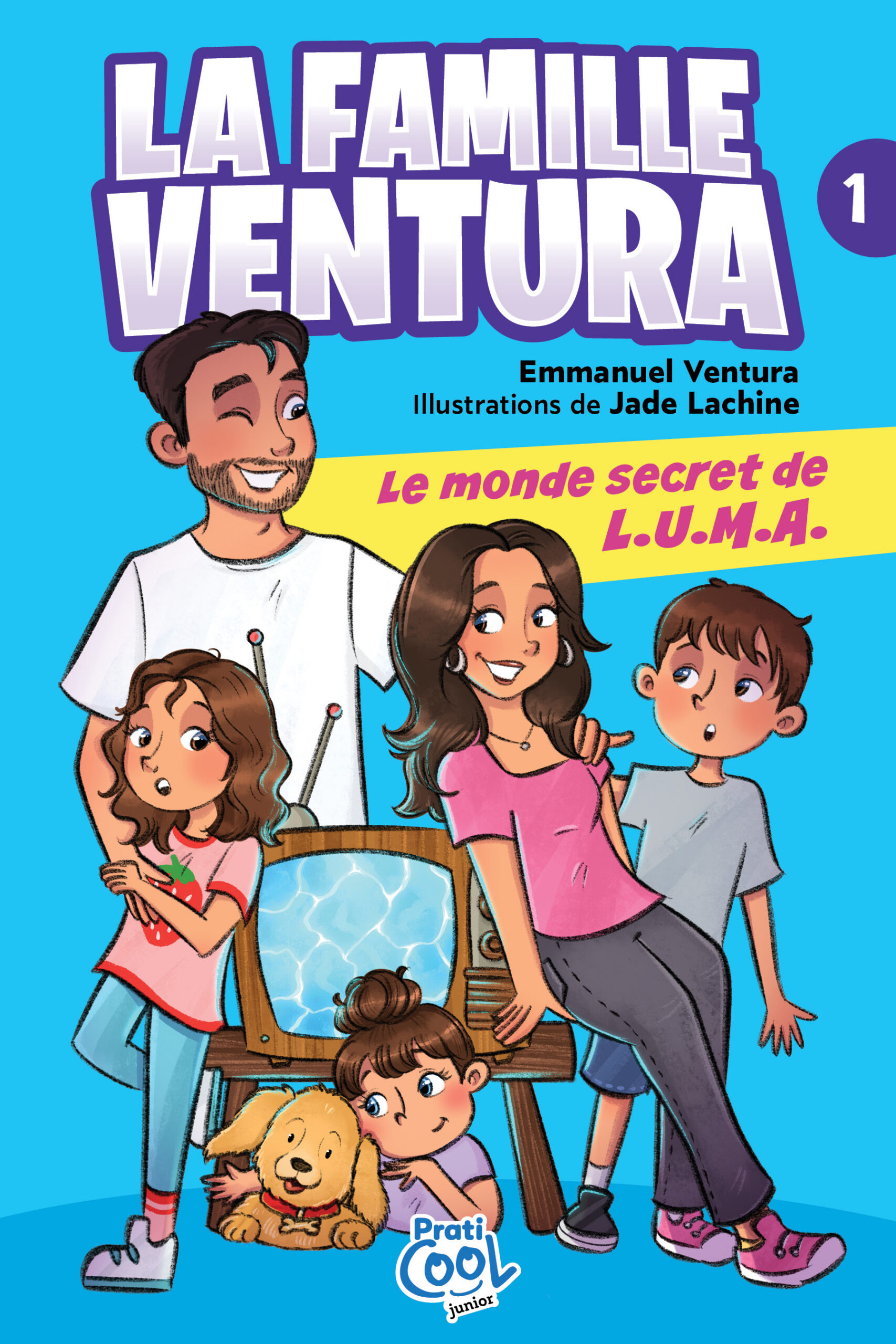 Couverture du livre La famille Ventura tome 1 Le monde secret de LUMA.