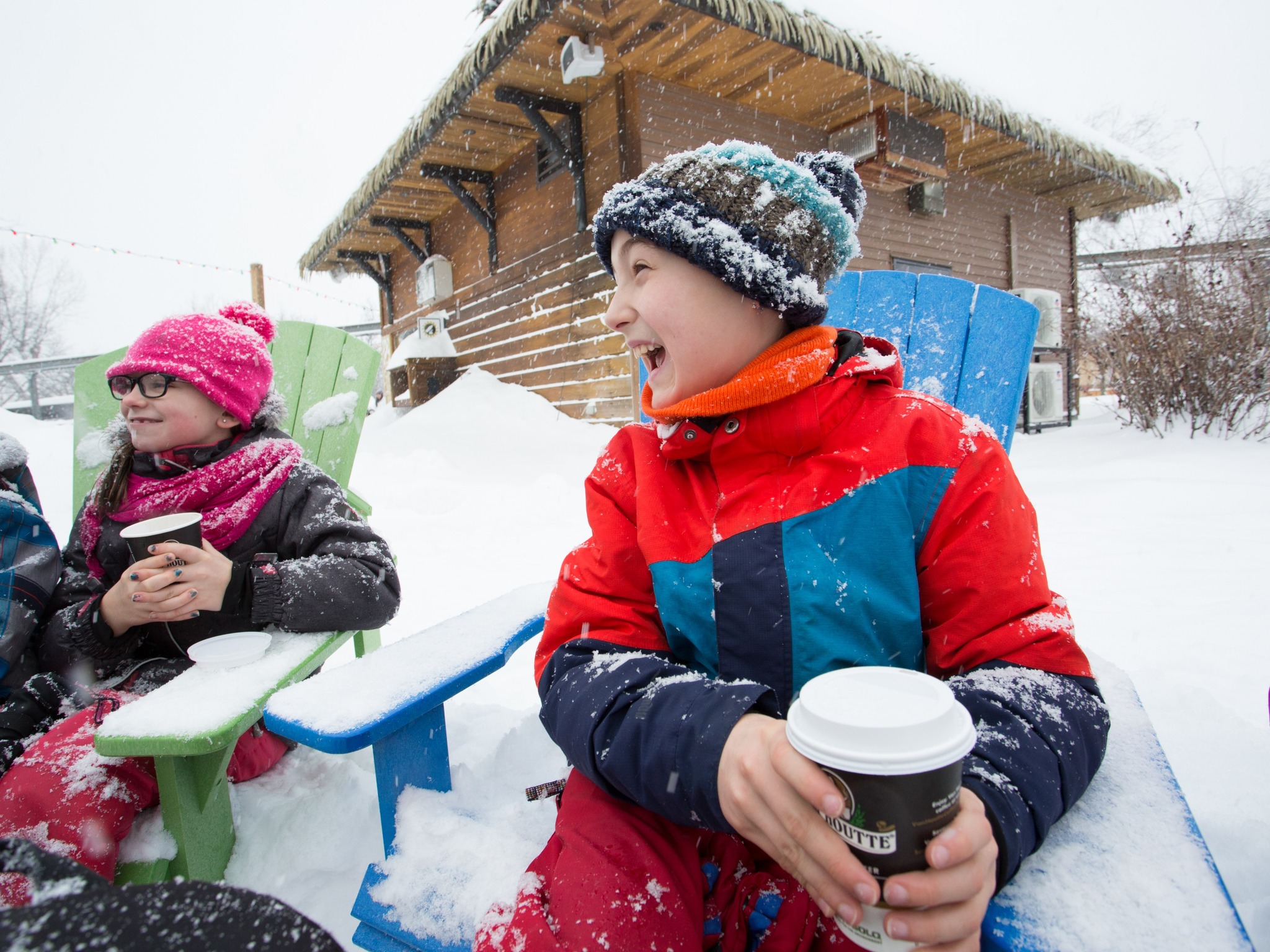 Zoo de Granby durant la relâche scolaire.