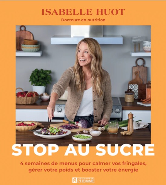 Couverture du livre Stop au sucre d’Isabelle Huot
