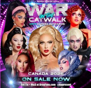 Alyssa Edwards sur scène à War on the Catwalk