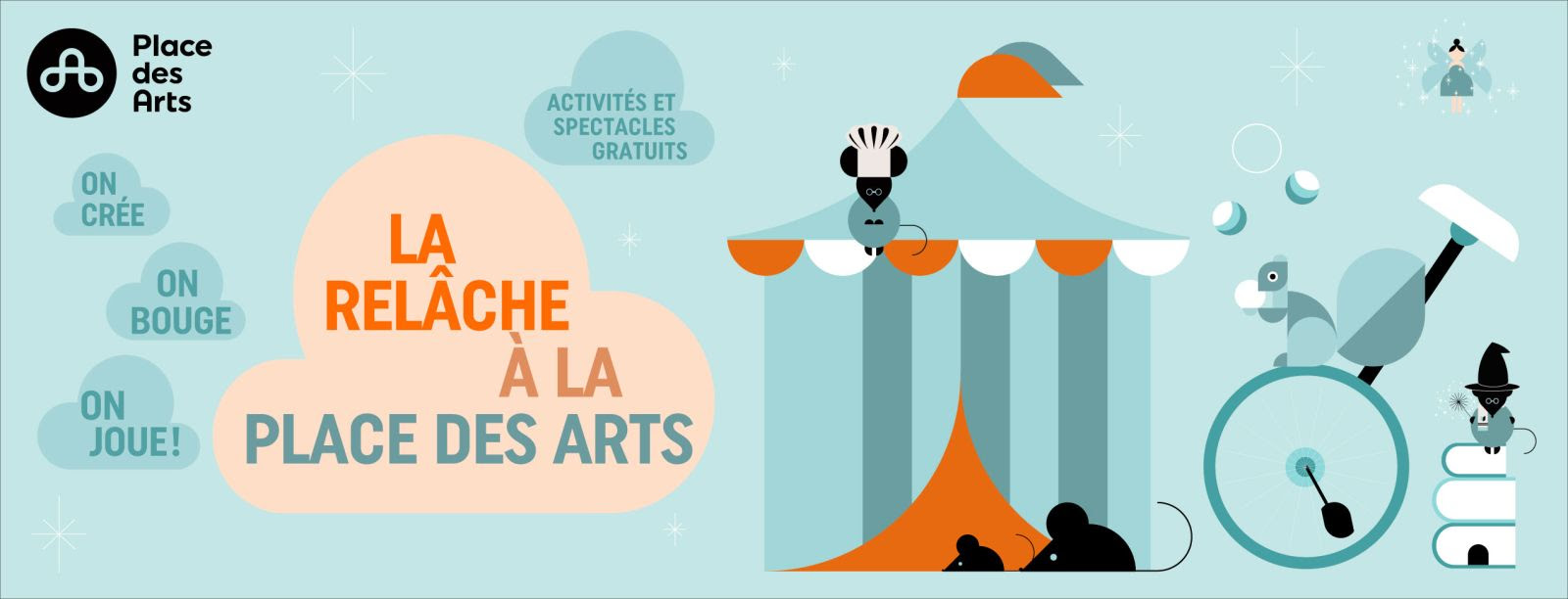 Sorties en famille, Montréal, Gratuit, Place des Arts, Semaine de relâche, Activités enfants, Quoi faire à Montréal