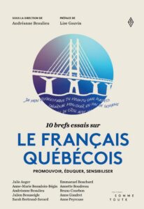 Couverture du livre 10 brefs essais sur le français québécois