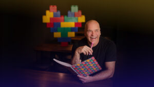 Affiche du nouveau spectacle solo de Daniel Grenier, «Cœur d’enfant».