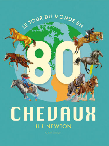 Le tour du monde en 80 chevaux : Un superbe livre jeunesse