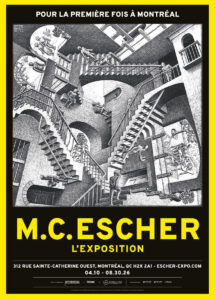exposition M.C. Escher à Montréal