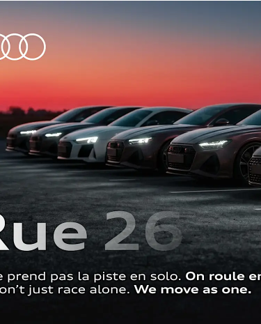 Audi Rue 26 : Participez à l&rsquo;événement immersif