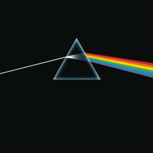 Affiche de l’album The Dark Side of the Moon. de Pink Floyd