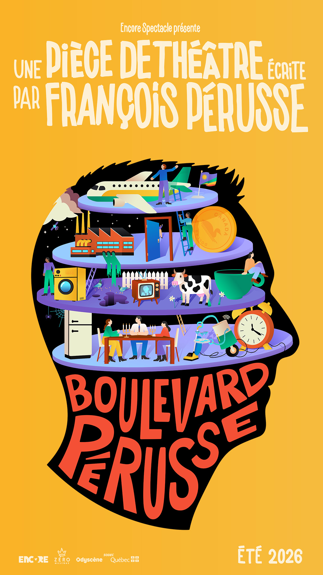 Boulevard Pérusse, pièce de théâtre en tournée