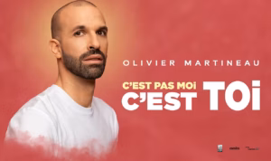 Affiche officielle Olivier Martineau