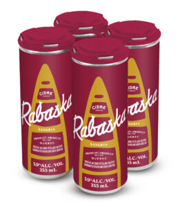 Canettes de Sangria blanche au cidre Rabaska
