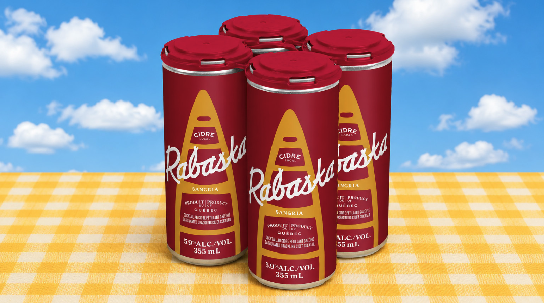 Canettes de Sangria blanche au cidre Rabaska