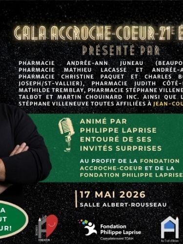 Le Gala Accroche-Cœur 2026 : Humour et solidarité