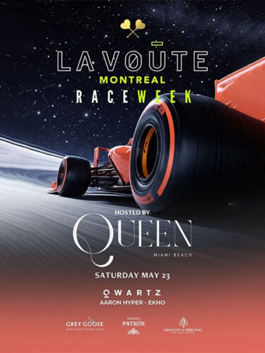 Race Week 2026 : Soirées de luxe à La Voûte Montréal