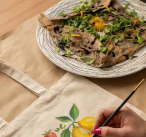 Crêpes et peinture