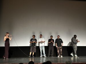 Yoroï Q-A- projection Yoroï avec Orelsan, Skread, Ablaye, Phazz et Eddie Purple