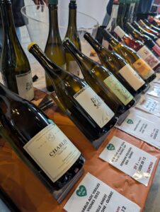 Assortiment de bouteilles de vins de bromont