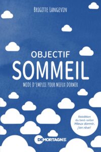 objectig sommeil couverture nuages fond bleu