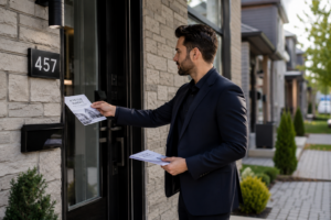 Le courtier immobilier Jérémie Ouellette