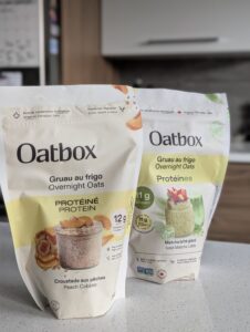 Oatbox gruau au frigo