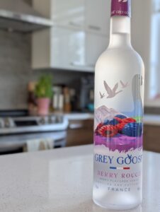 Vodka Grey Goose Berry rouge