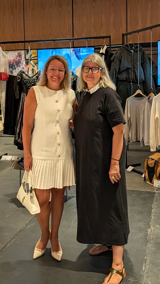 Clara Tosi Pamphili avec Meve Lanthier de Meve et cie